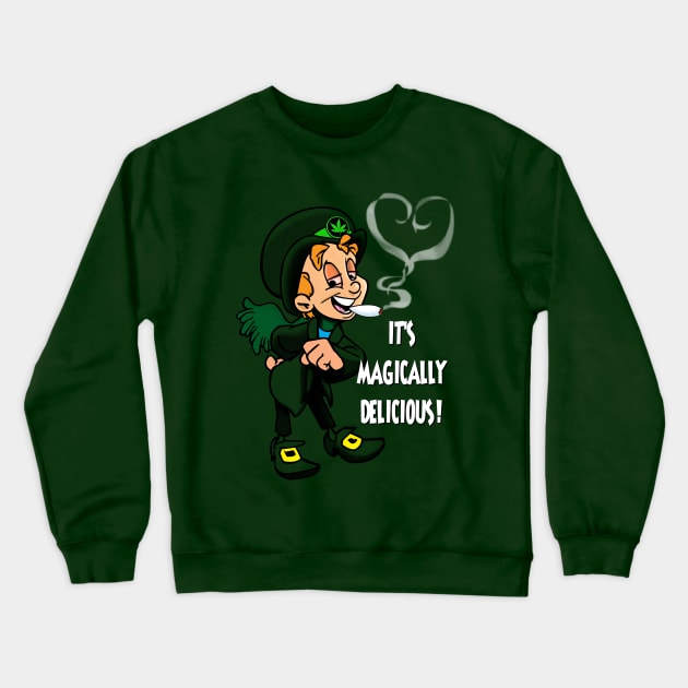 Magically Delicious Crewneck Sweatshirt by wickeddecent